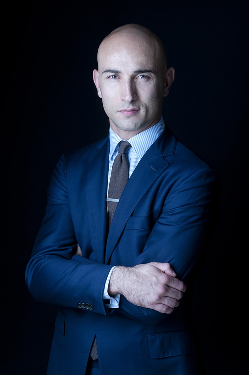 Dramatic Corporate Portraits of Chris Ambas Lawyer, Swiftly Legal