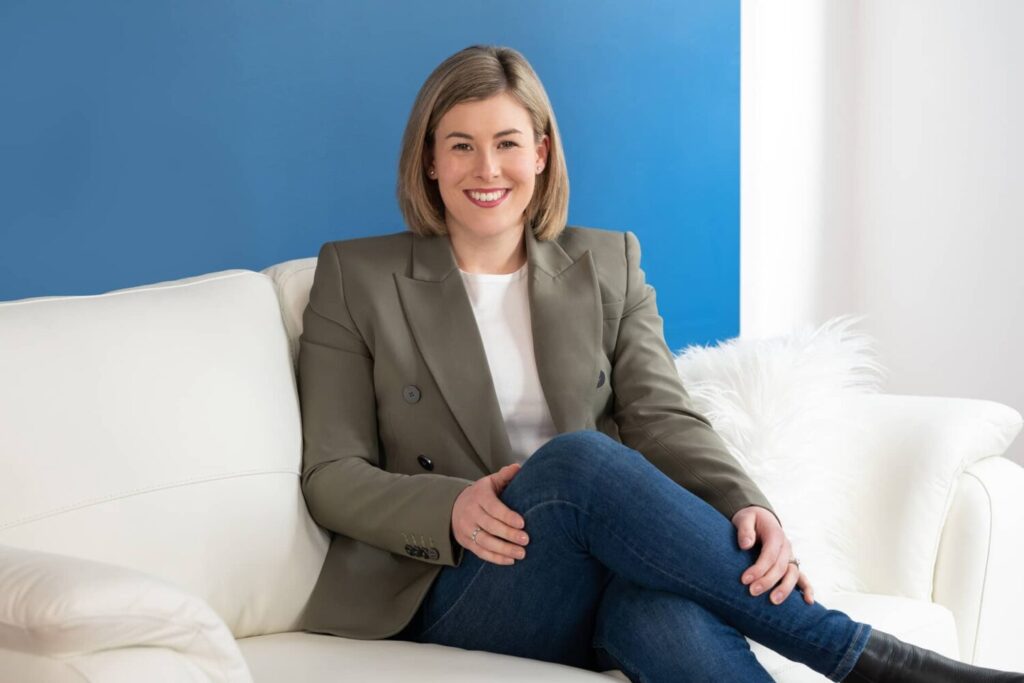 Jess Wilson MP Executive Headshot in Melbourne Studio by Melbourne Headshot Company