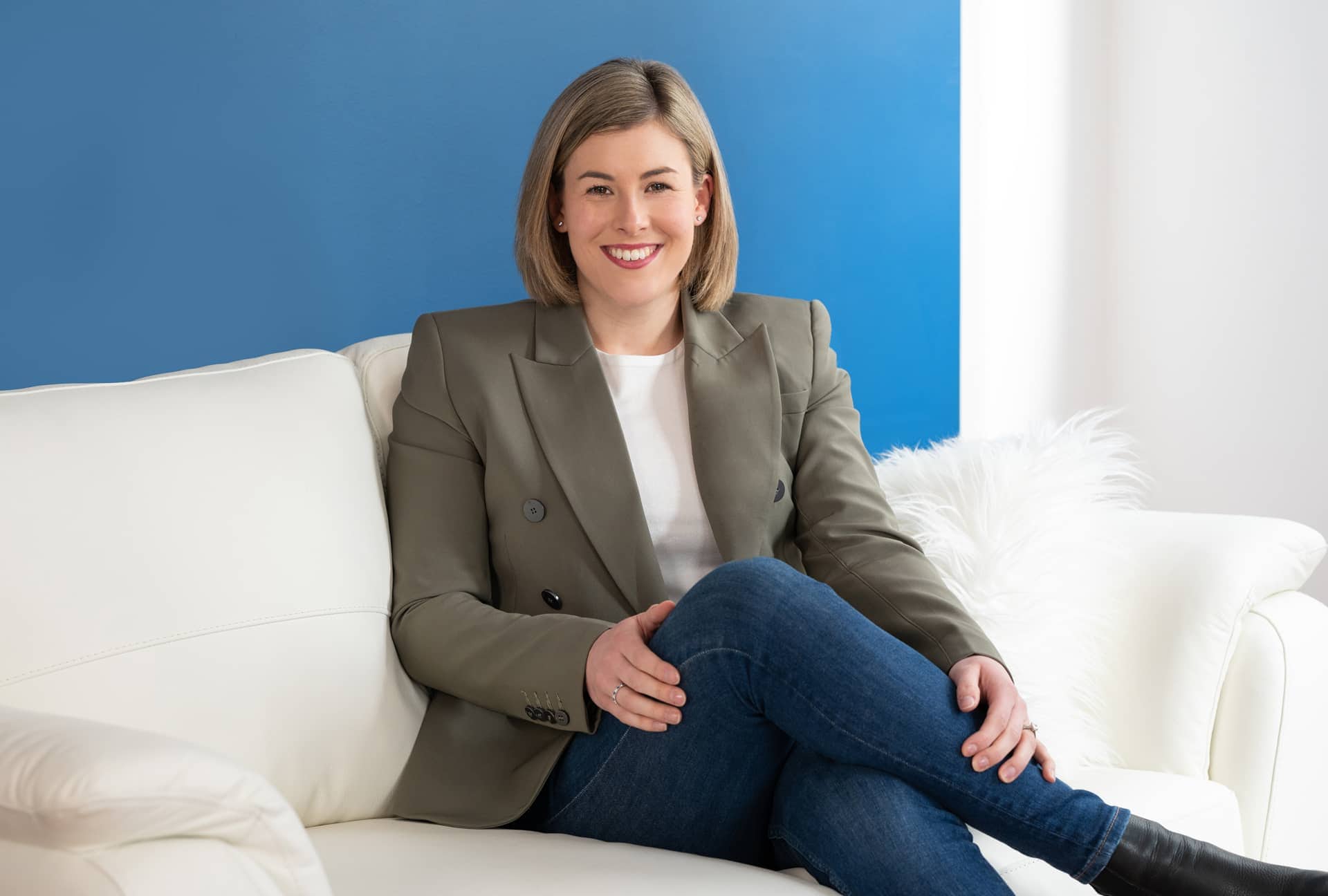 Jess Wilson MP Executive Headshot in Melbourne Studio by Melbourne Headshot Company