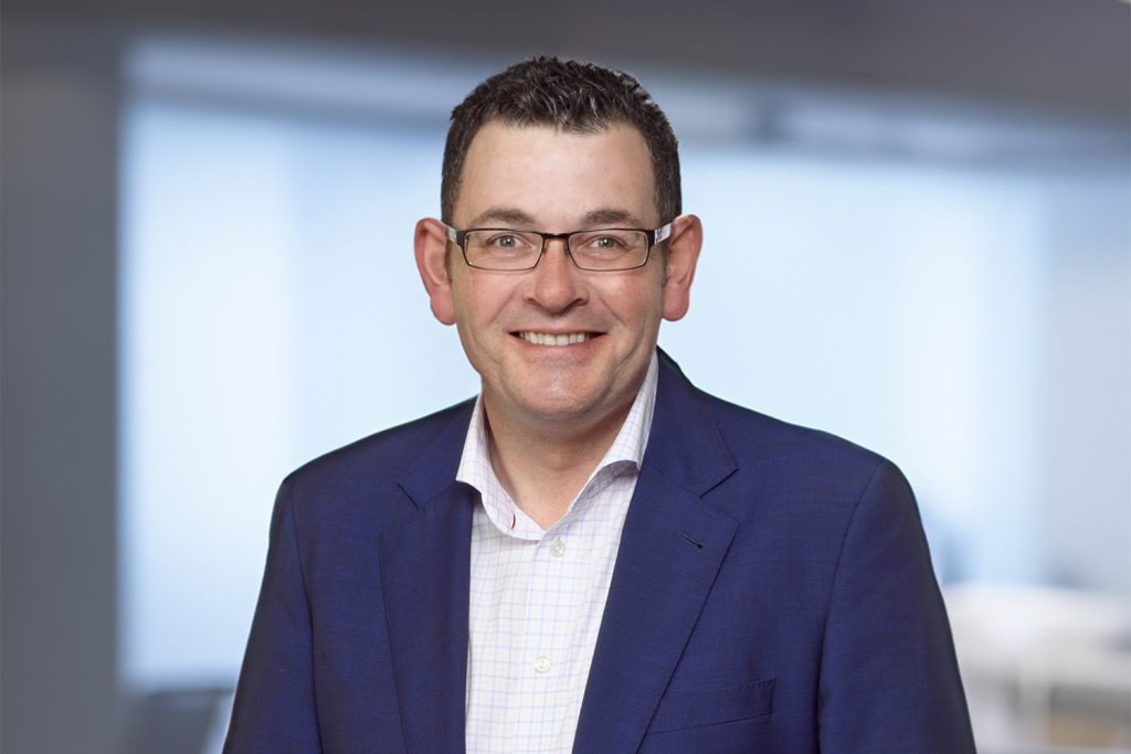 professional headshots for Daniel Andrews - Former Premier of Victoria - Melbourne Headshot Company Studio headshot