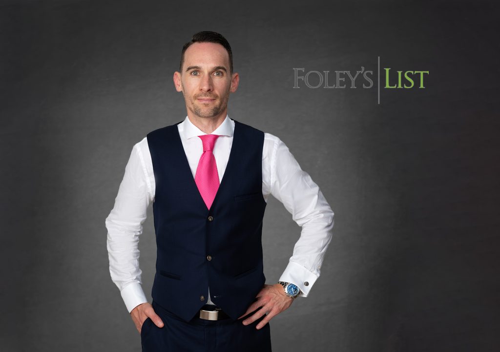 Andrew Turner Foleys list barrister headshot by Andrew Campbell Melbourne Headshot Company